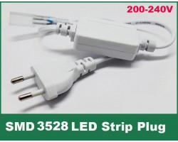 Cable Rectificador Tira LED SMD3528 RGB 230V AC
